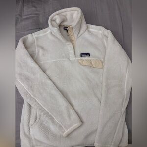 Patagonia Women’s Cream Polartec Pullover Sweater